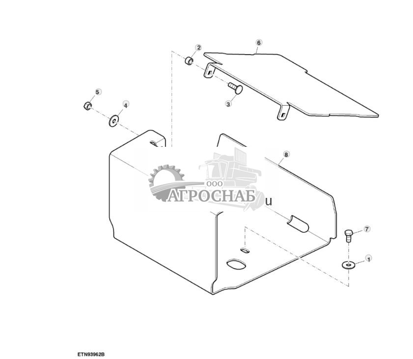 Ящик для укладки цепи, FT4, мост с двухступенчатым редуктором, без заднего PTO - ST784966 849.jpg